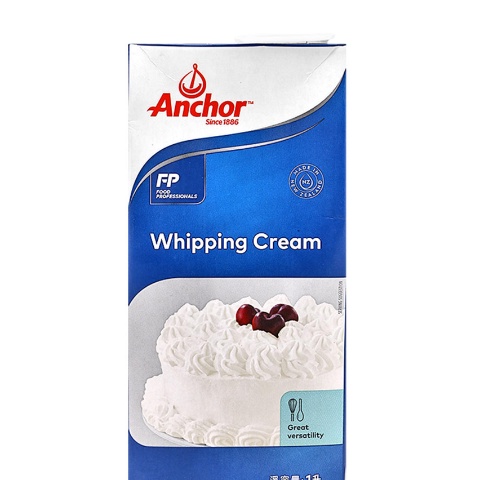 Whipping cream Anchor 1L (Kem sữa béo) - Kem tươi Anchor 1L