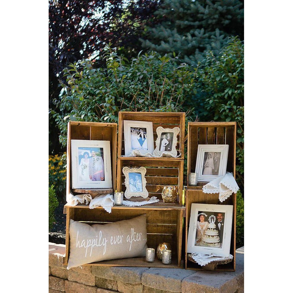 [HÌNH THẬT] Thùng gỗ thông sơn màu theo yêu cầu - Hộp gỗ decor trang trí shop đẹp | BigBuy360 - bigbuy360.vn