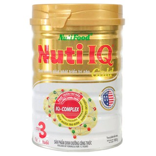 Sữa bột Nuti IQ Gold Step 3 900g