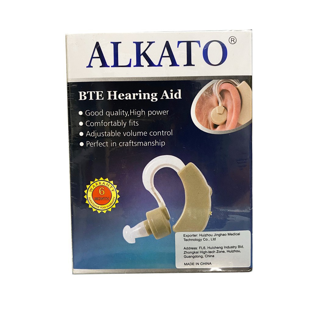 Máy trợ thính cho người già, tai nghe trợ thính không dây Alkato VT-113 cho người điếc, người già