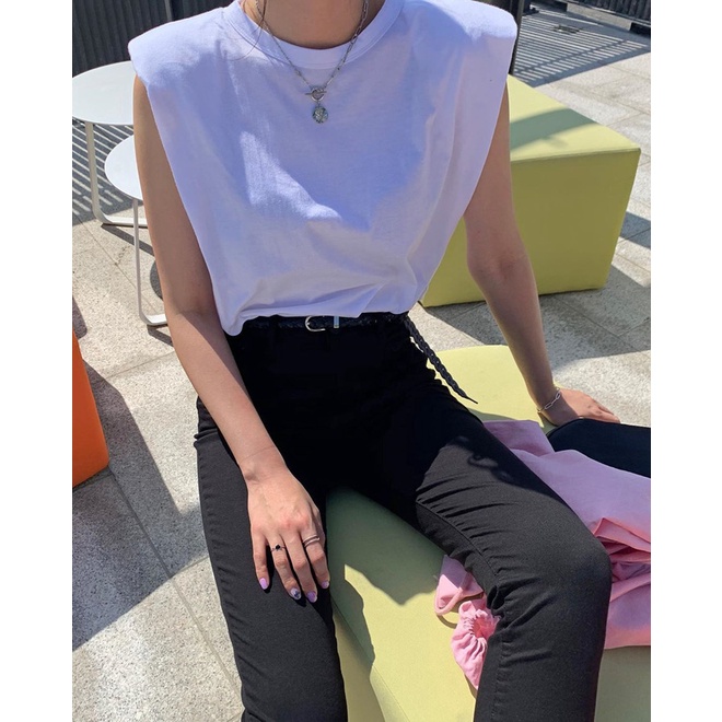 Áo thun Zara sát nách độn vai hàng xuất xịn - 100% cotton full tag