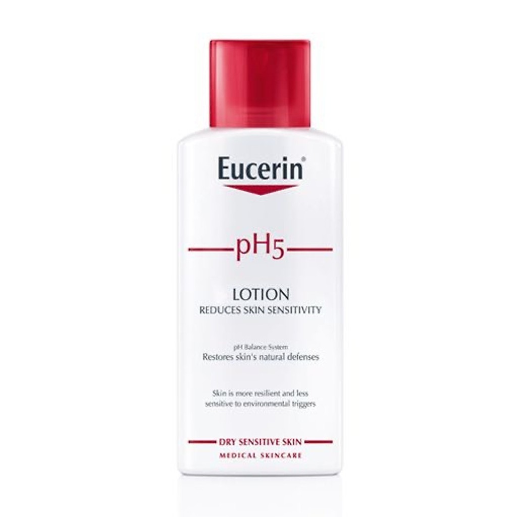 Sữa dưỡng thể dành cho da nhạy cảm Eucerim pH5 Lotion 250ml