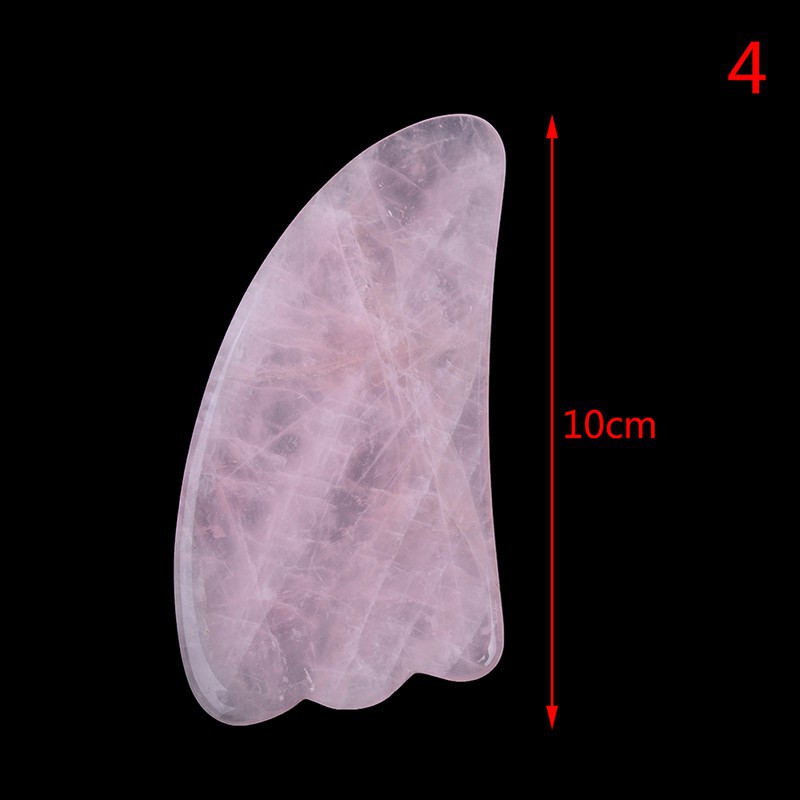 Con Lăn Mặt Đá Thạch Anh Hồng gua sha