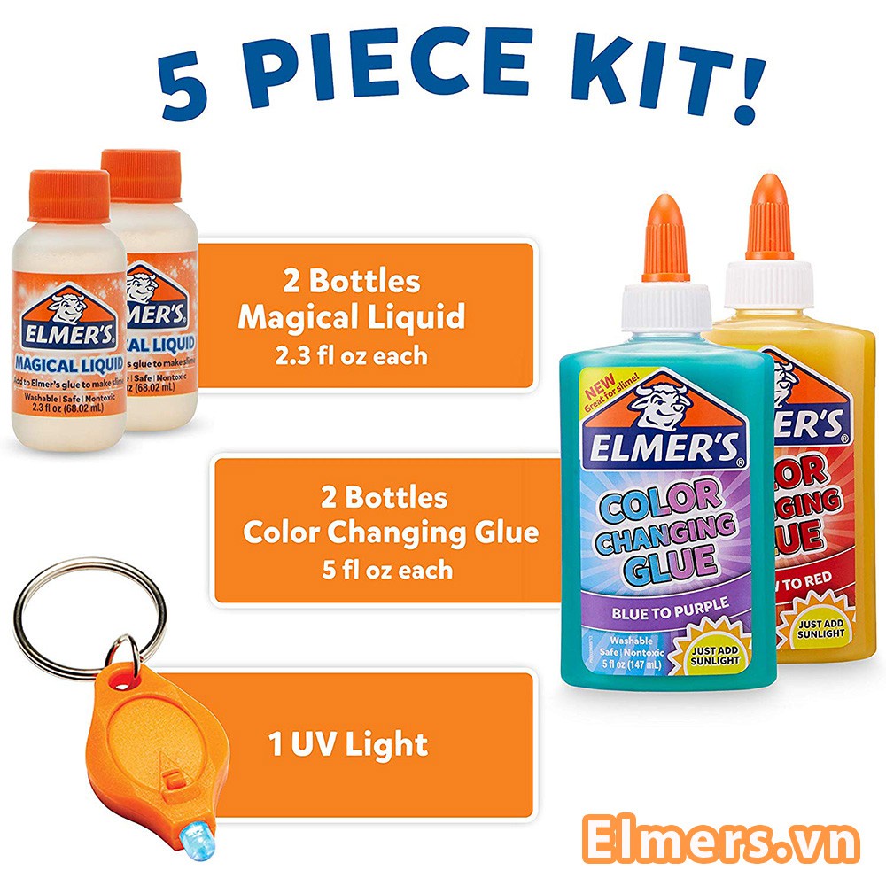 Keo đổi màu Elmer's đổi màu 147ml Changing Glue