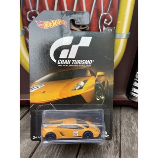 Xe mô hình đồ chơi Hotwheels 1:64 - Gran Turismo - Lamborghini Gallardo LP 570-4 Superleggera