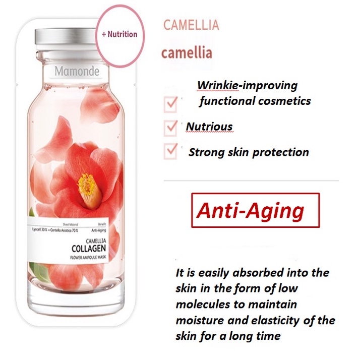 Mặt Nạ Ampoule Hoa Mamonde