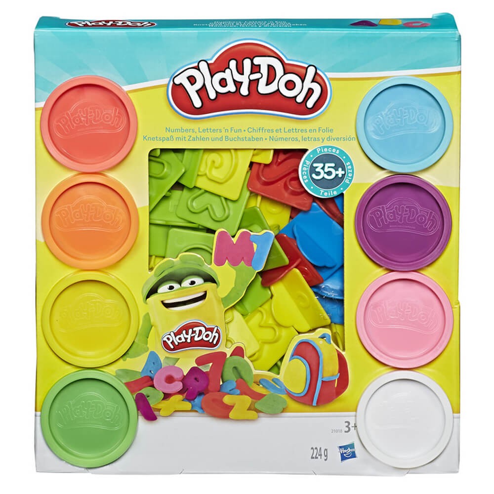 Bộ đồ chơi đất nặn vui học cùng chữ và số Play Doh