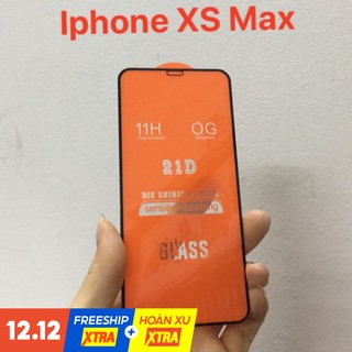 Kính cường lực iphone XS Max full màn