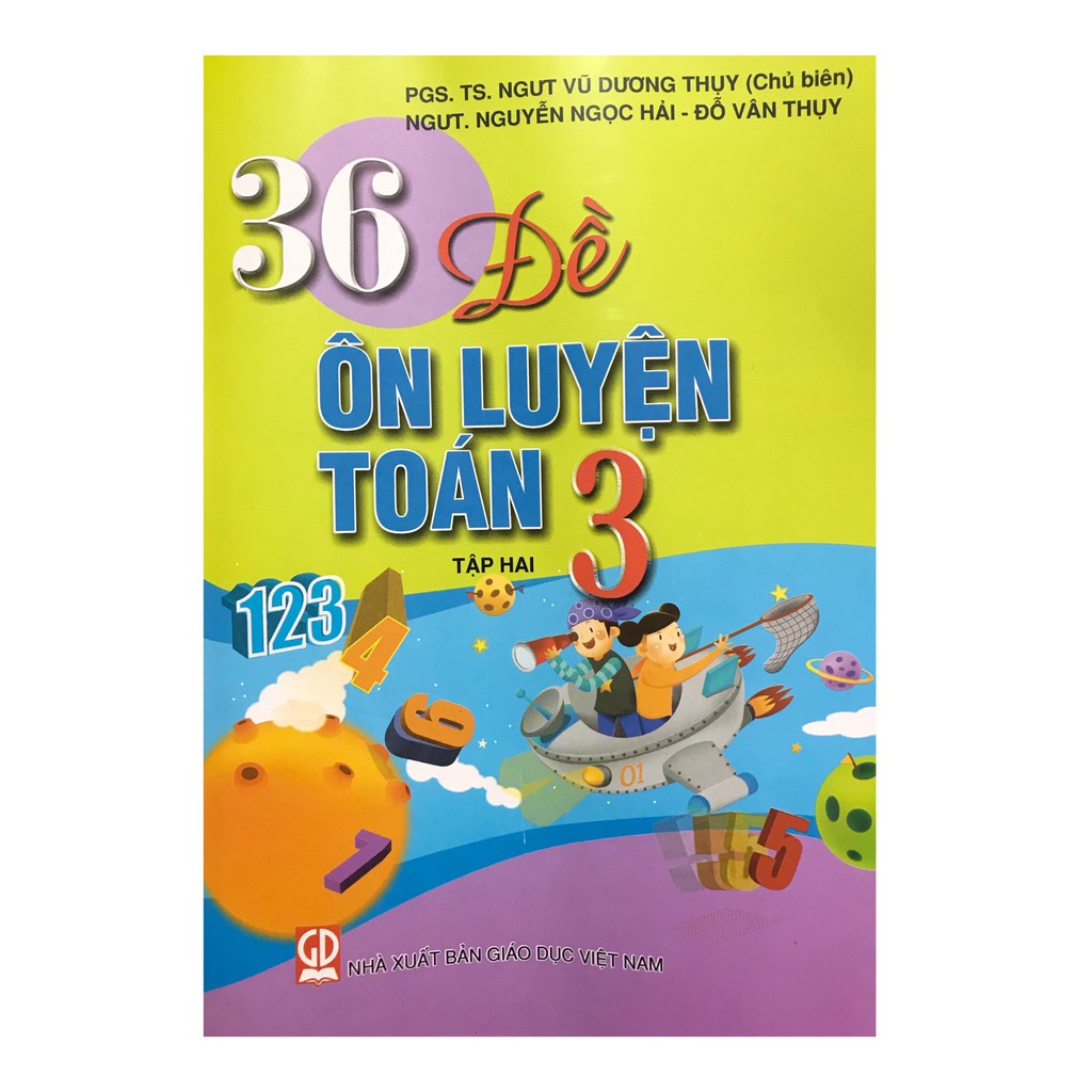 Sách - 36 đề ôn luyện toán lớp 3 tập 2