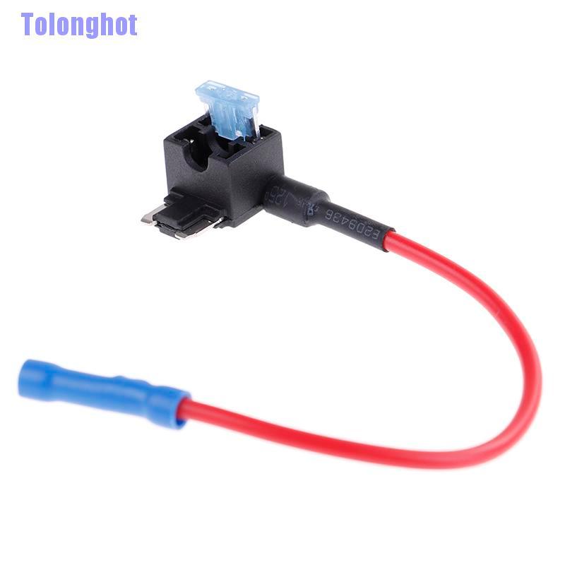 Tolonghot> 1Pc micro fuse tap mini fuse holder add a circuit low-profile car truck