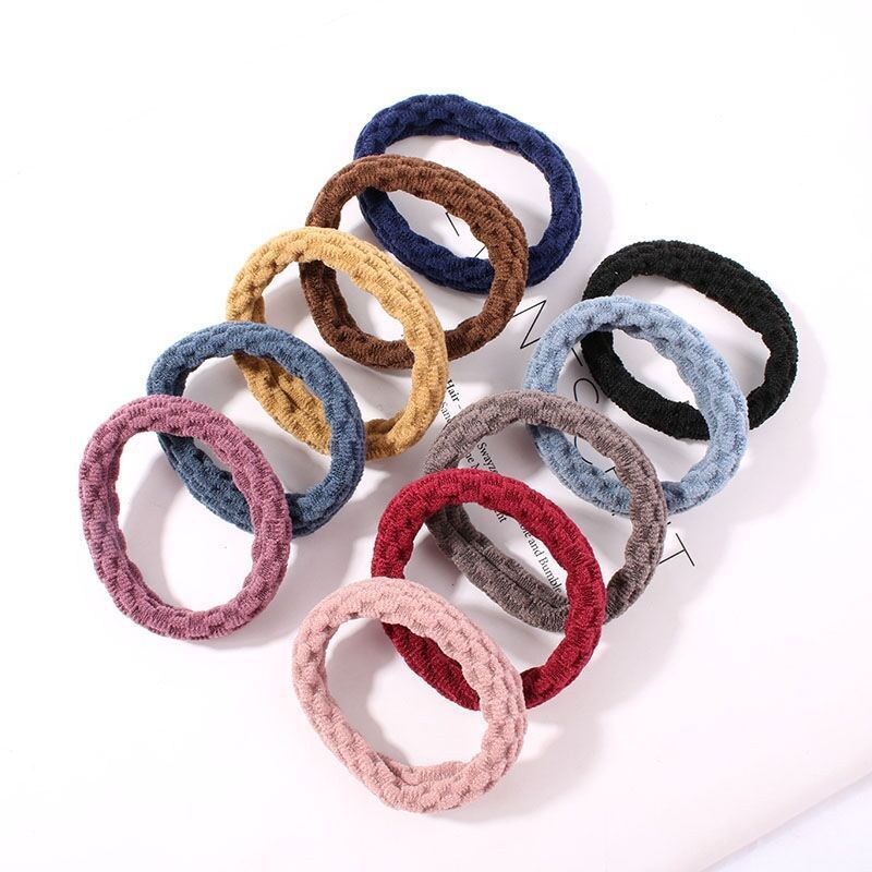 Dây cột tóc , dây buộc tóc co dãn đàn hồi cao liền mạch và bền siêu dễ thương cute cho mẹ và bé