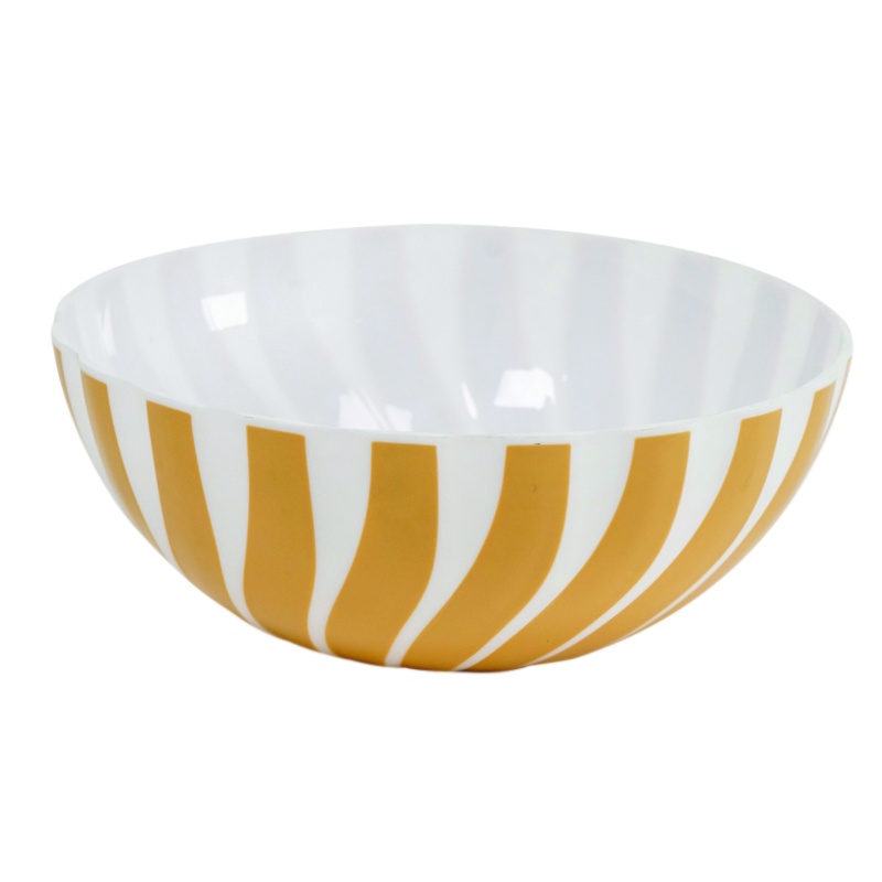 Tô  Nhựa Duy Tân 2 sọc lớn - Kích thước Ø 25 x 10,2 cm