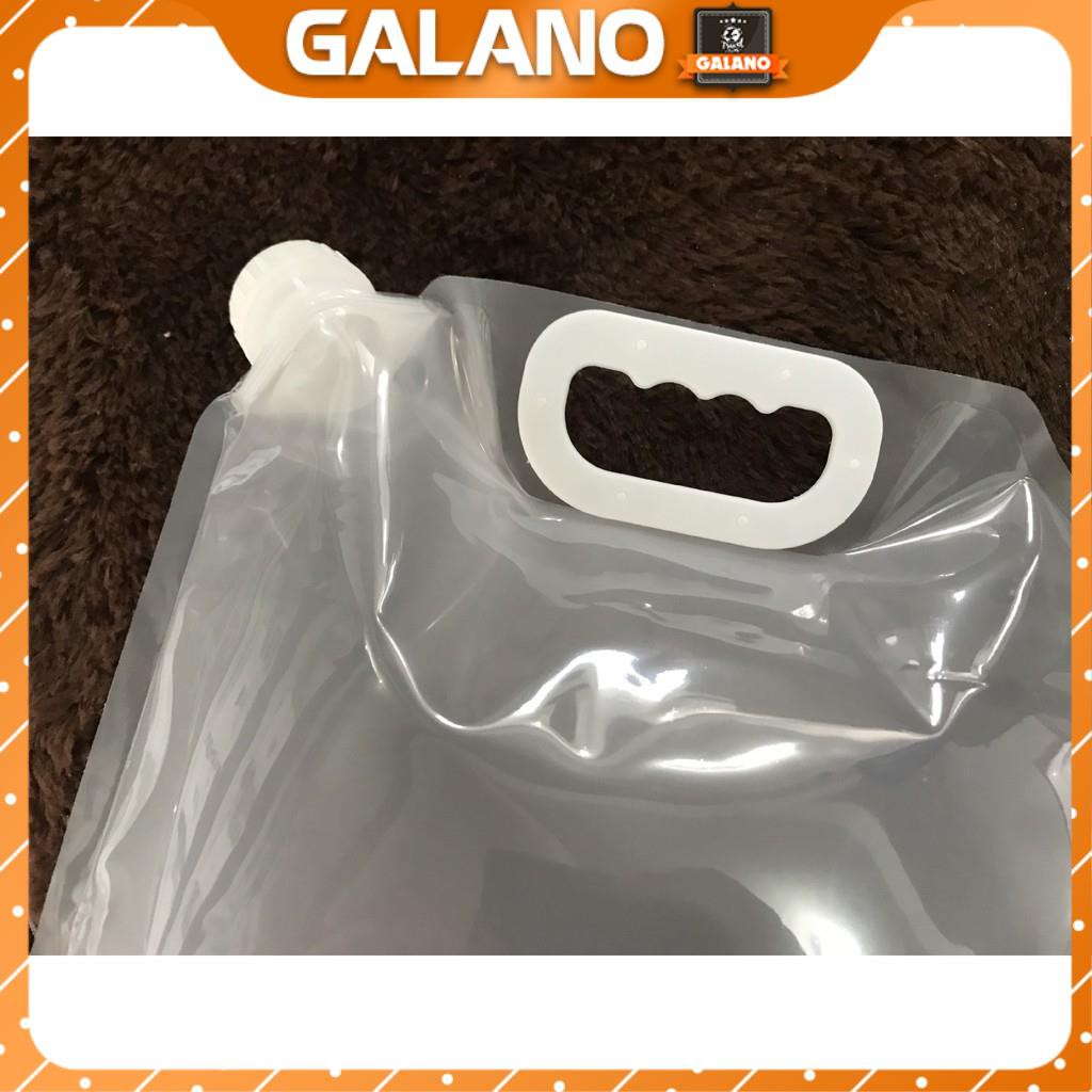 Bình đựng nước 5 lít GALANO túi đựng nước gấp gọn đi du lịch, dã ngoại tiện dụng HG-001196