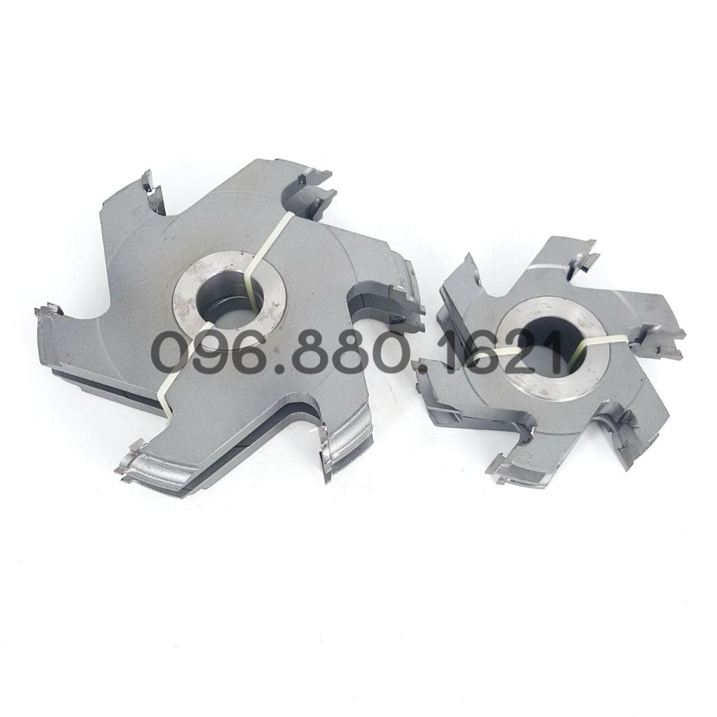 BỘ MŨI PHAY ĐỐ CỬA CHÍNH 5 DAO PHI 180MM - 220MM