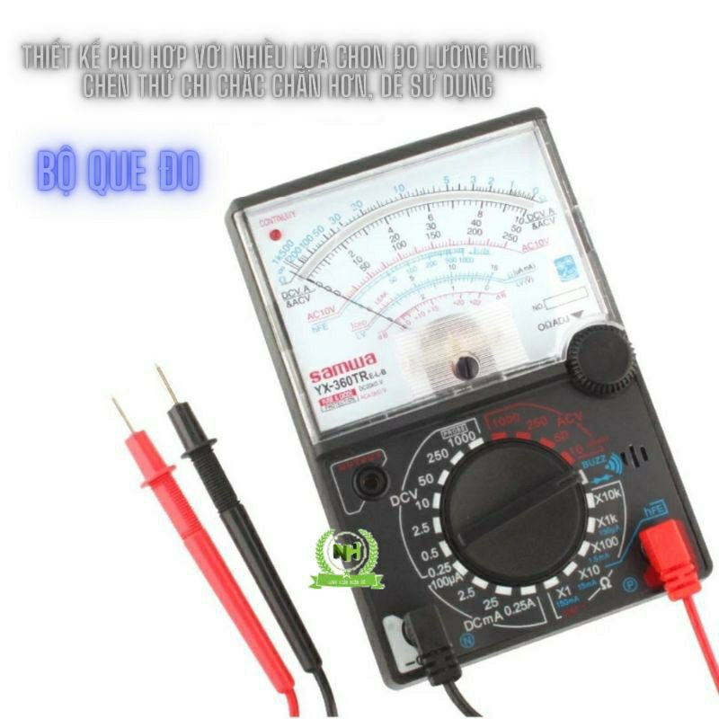 Đồng hồ đo điện vạn năng YX-360TR có còi báo ON/OFF