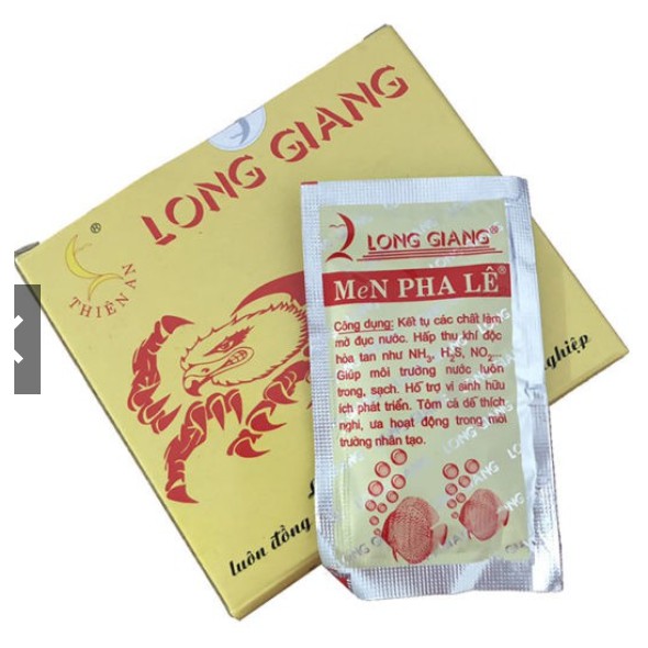 Men pha lê làm trong nước nuôi cá