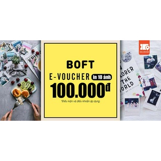 E-voucher in 10 ảnh tại boft