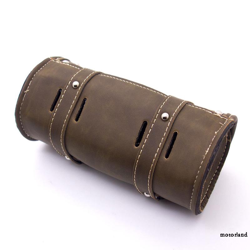 Phụ Kiện Túi Da Gắn Yên Xe Mô Tô 21x10.3cm