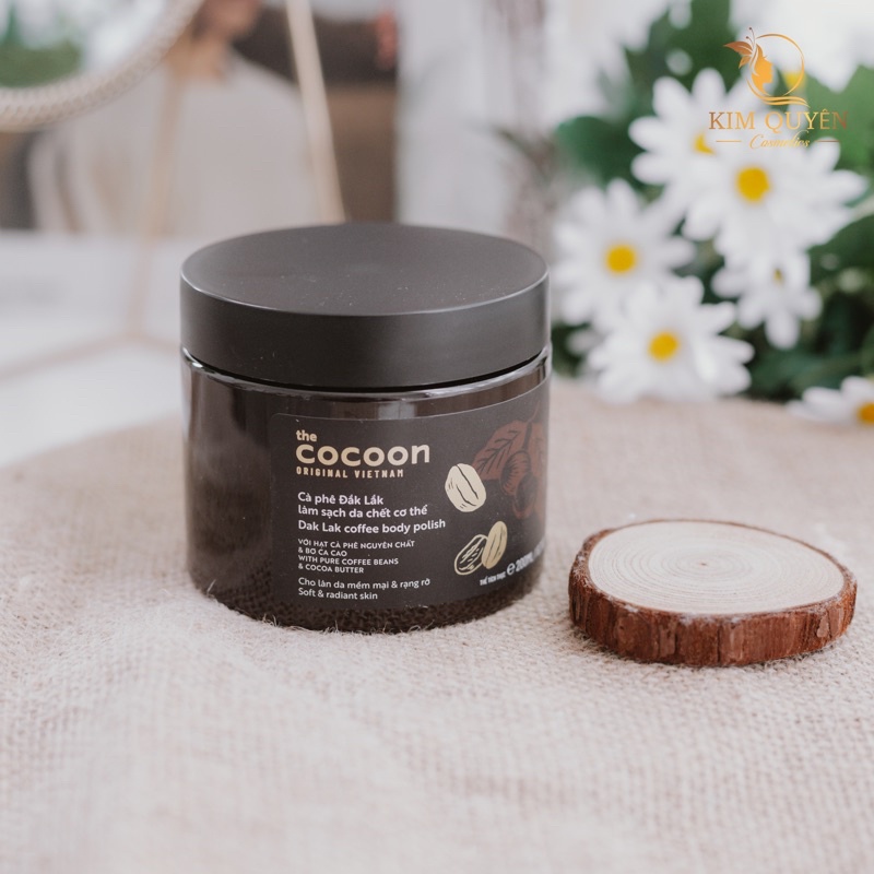 TẨY TẾ BÀO CHẾT COCOON THUẦN CHAY