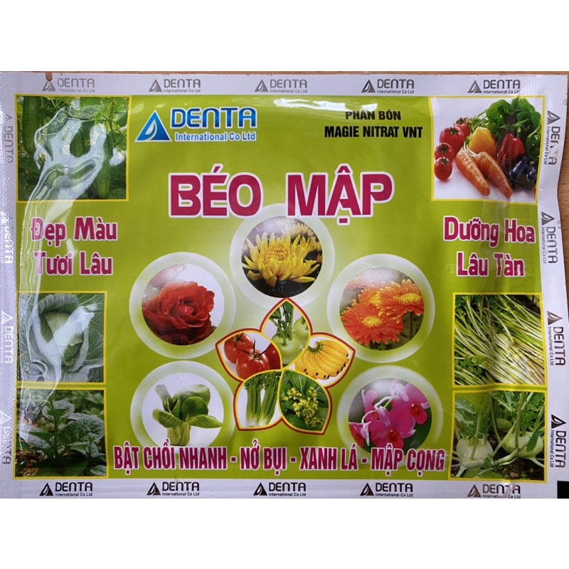 Phân bón lá kích thích béo mập cho các loại cây, rau củ quả