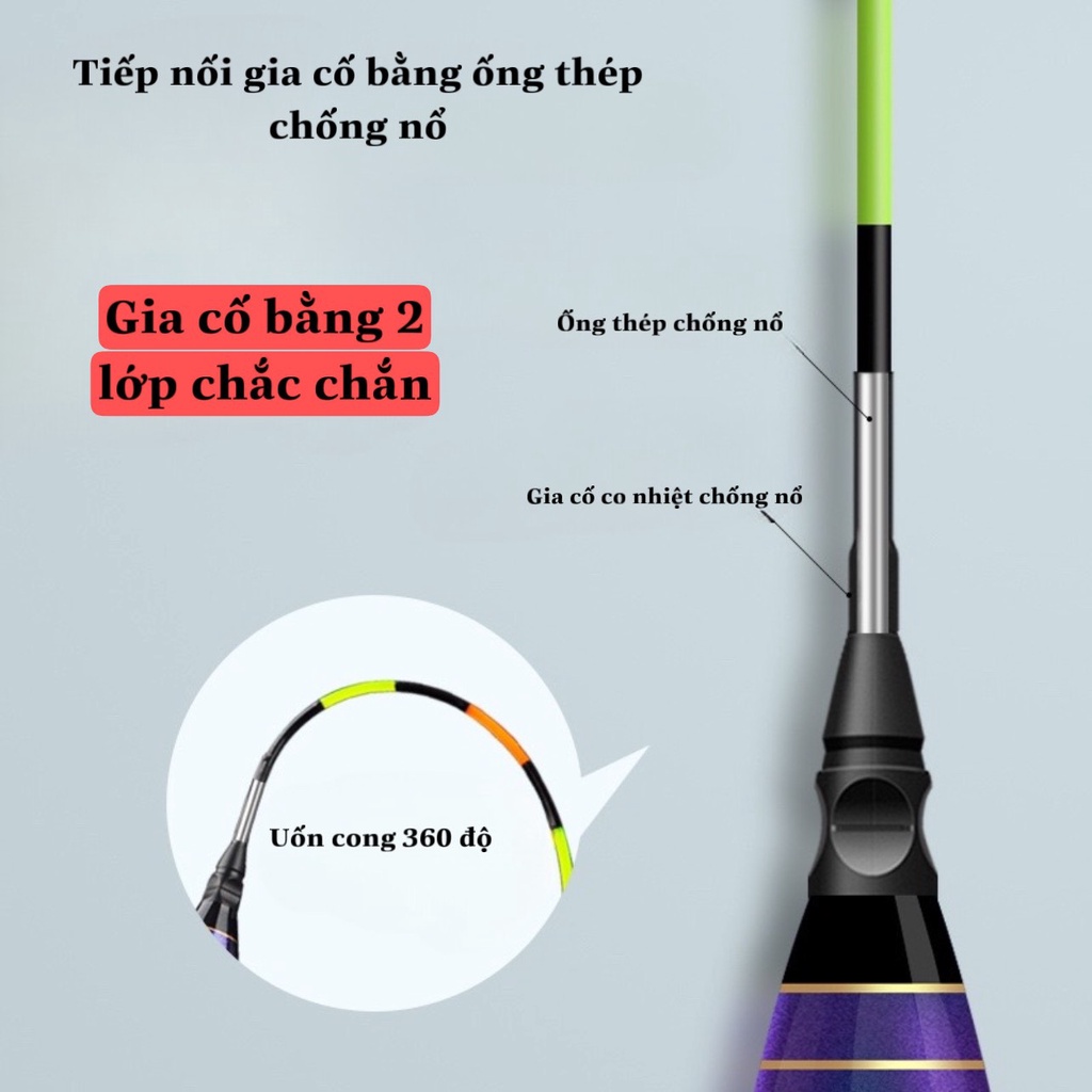Phao câu đài Săn hàng ngày đêm Cao Cấp tăm to chống mỏi mắt ăn chì 4gam- 7gam