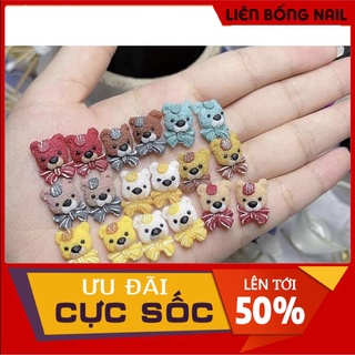 Gấu bột nai - Gấu nơ