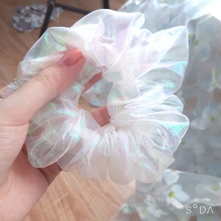 Dây buộc tóc phản quang nữ