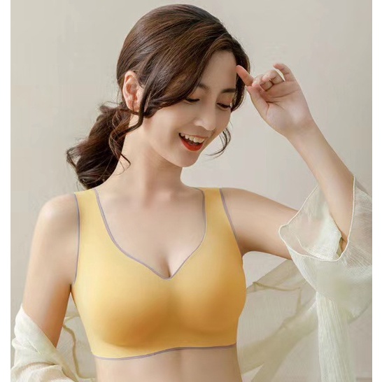 Áo ngực thể thao Aoweinisi size M-2XL chất liệu cao su không đường may thoải mái cao cấp