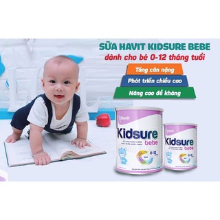 Sữa Havit Kidsure Bebe của Viện dinh dưỡng dành cho bé từ 0-12 tháng tuổi