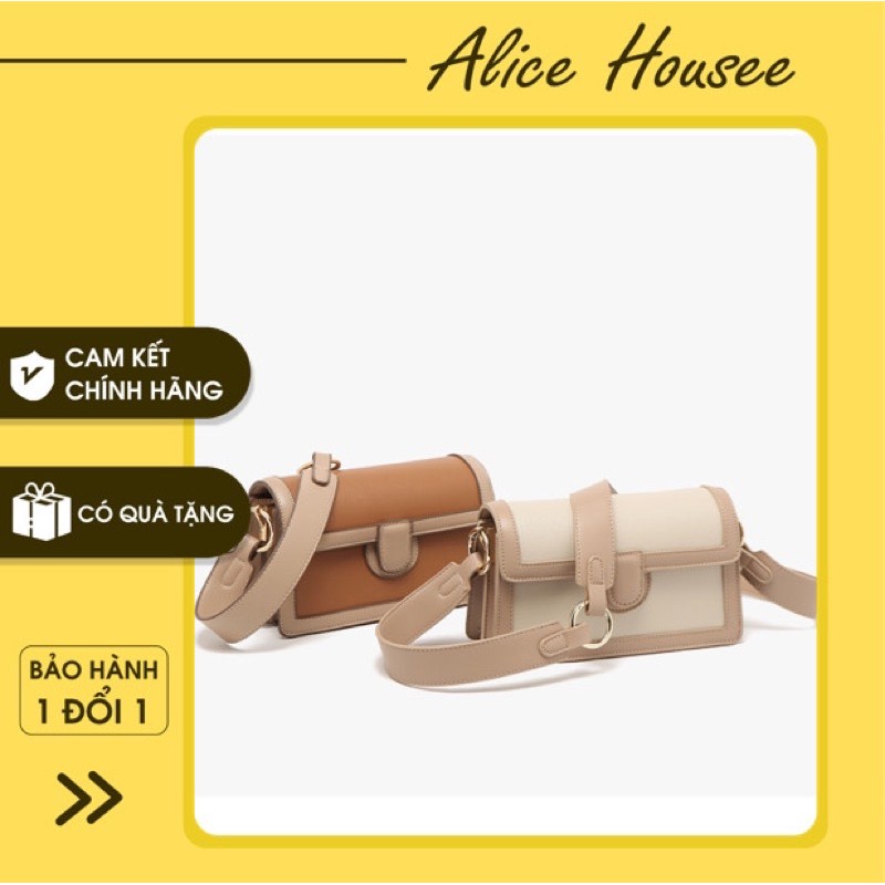 [MA  ALICHO10P GIAM 10% TÔI ĐA 10K ĐƠN TỐI THIỂU 700K] Túi đeo chéo nữ Micocah dáng chữ nhật siêu xinh