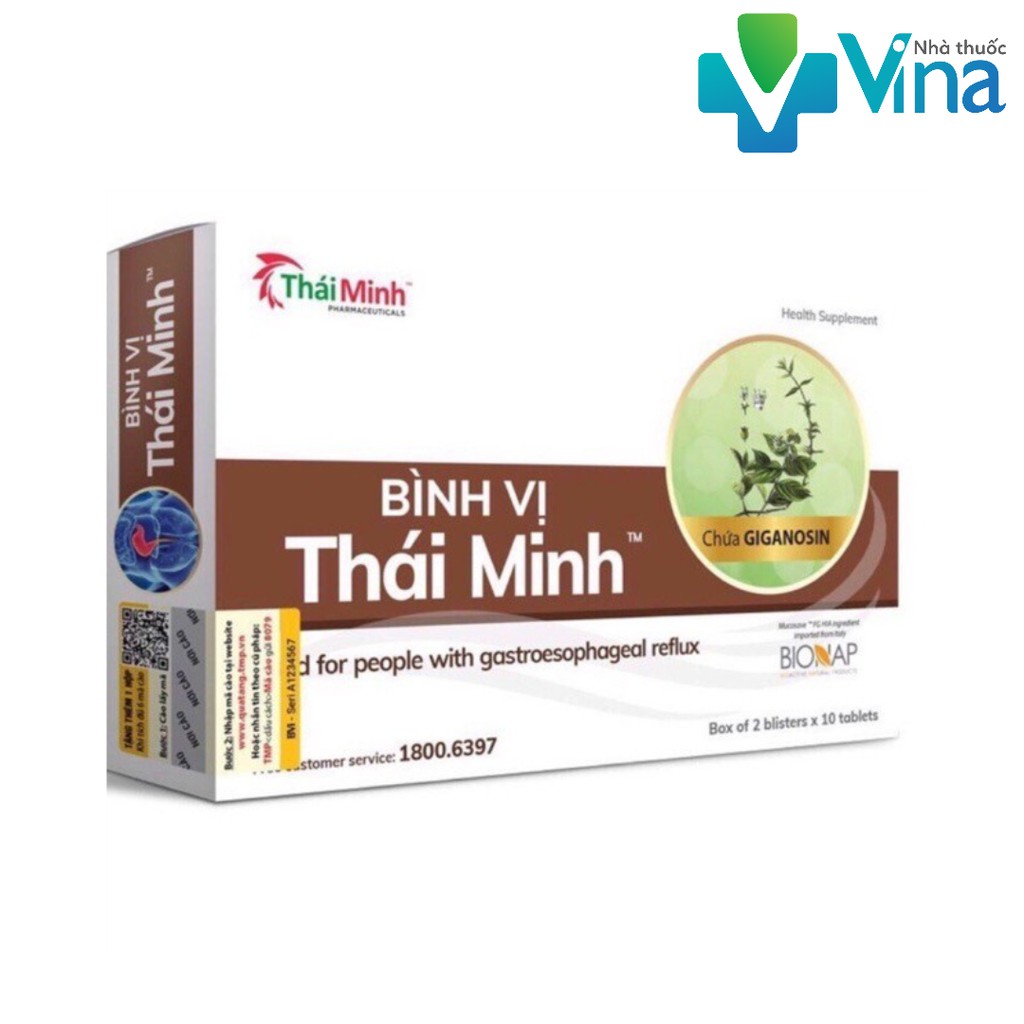 Bình Vị Thái Minh - hỗ trợ giảm đau dạ dày từ thảo dược