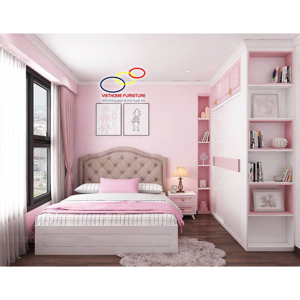 Giường tầng bé gái cực đẹp & tiện nghi,đẳng cấp | BigBuy360 - bigbuy360.vn