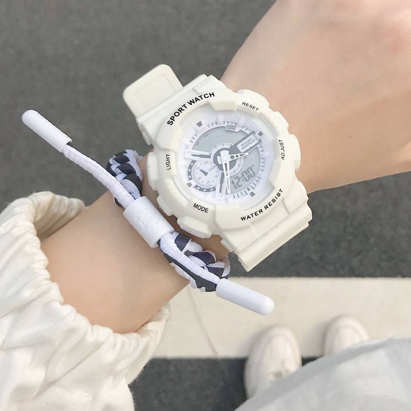 Đồng hồ đeo tay của Yang Zi Watch Women Ins Network Red Unicorn Nam và nữ sinh viên Phiên bản Hàn Quốc của đồng hồ điện
