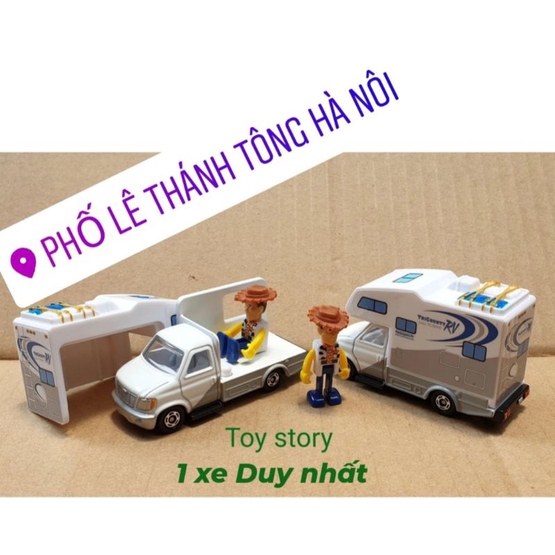 Xe đồ chơi Tomica Woody RV Toy Story like new chính hãng