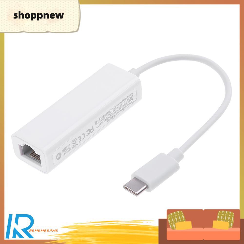 Bộ Chuyển Đổi Thẻ Mạng Lan Rj45 Usb 3.1 Type-C Gigabit