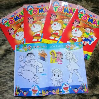 Trọn bộ tô màu Doraemon 9 quyển
