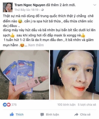 Mặt nạ Trắng da dưỡng ẩm HA