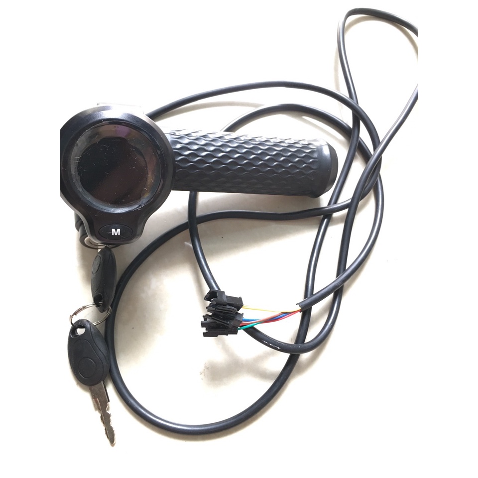 Tay ga xe đạp điện/Đồng hồ xe đạp điện Lihaze/Adiman/Theli/Burke