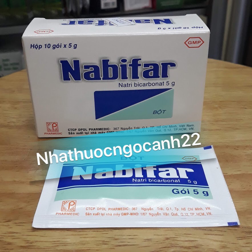 Nabifar bột muối hộp 10 gói