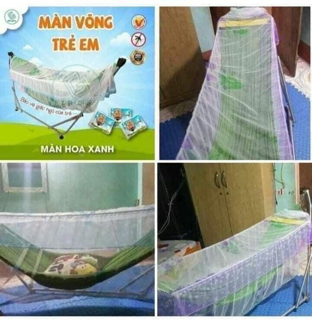 Màn võng chống muỗi cho bé