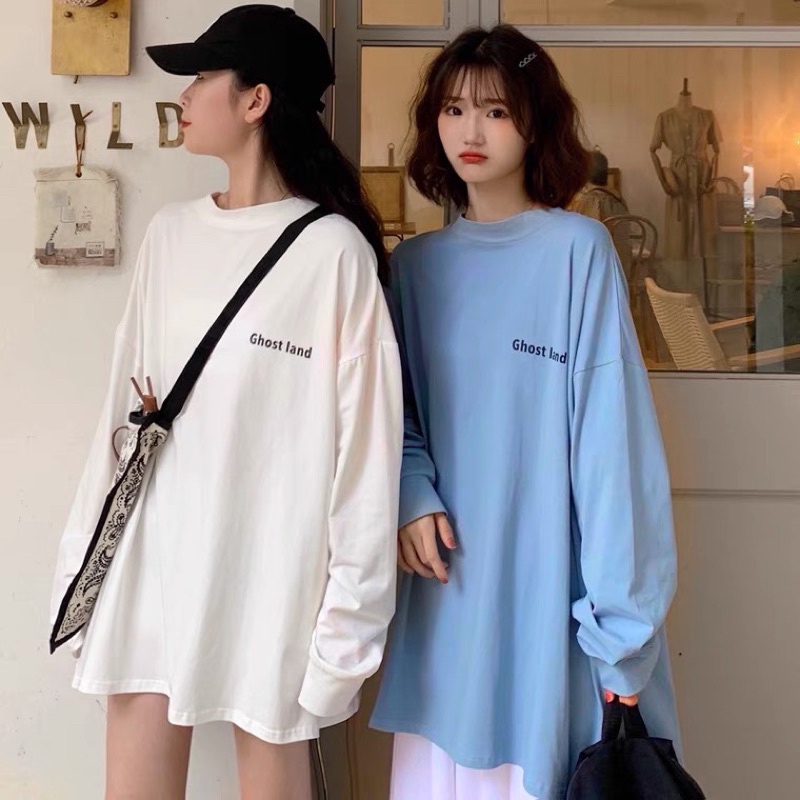 Áo thun dài tay nam nữ, áo phông dài tay unisex form rộng chất cotton dày đẹp in hình MẶT NGƯỜI
