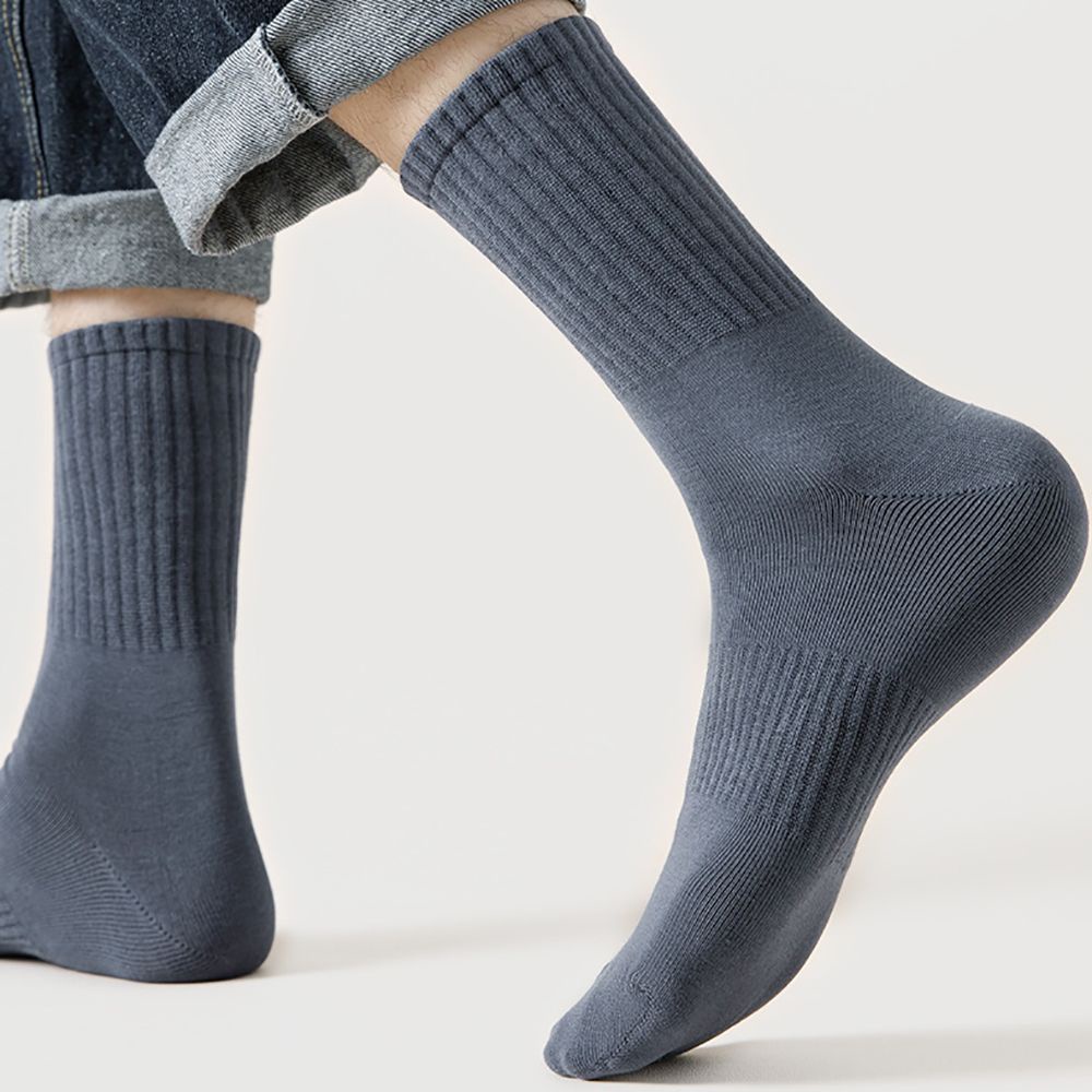 Vớ cotton cổ cao kẻ sọc mềm mại nhiều màu sắc phong cách Harajuku VANES1