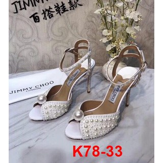 K78-33 Jimmy Choo sandal cao 10cm siêu cấp