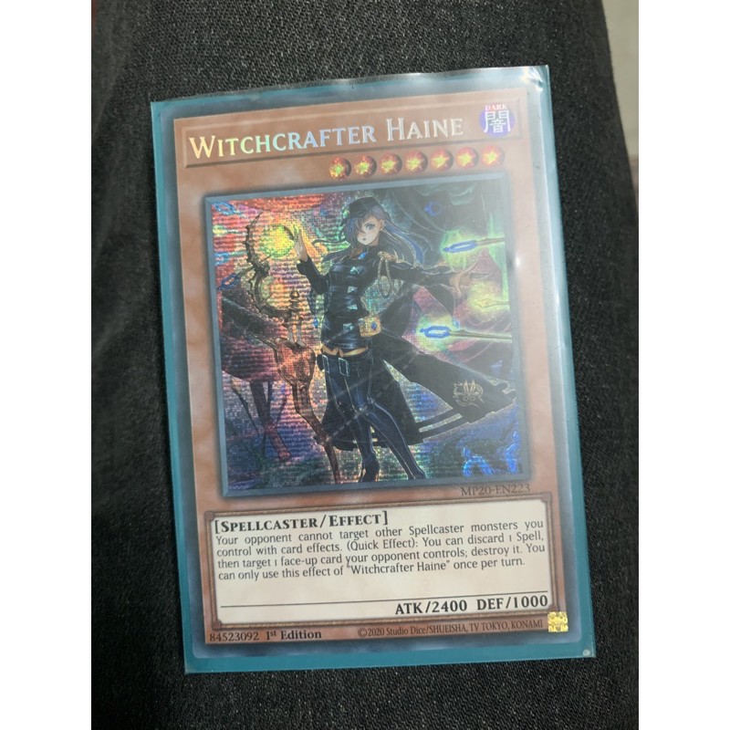 bài yugioh: witchcrafter haine
