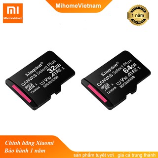 Thẻ nhớ Kingston 32/64GB Micro SDHC Class 10 80Mb/s Chính hãng
