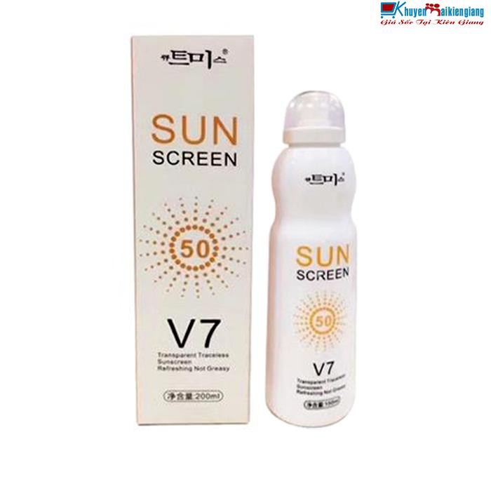 Kem chống nắng V7 SUN SCREEN SPF 50 PA+++
