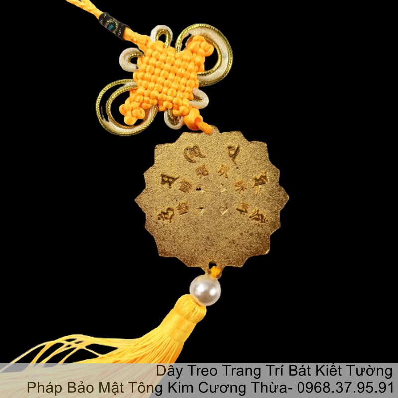 |Đẹp| Dây Treo Trang Trí Bát Kiết Tường - Tám Biểu Tượng Cát Tường Mật Tông