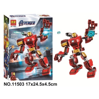 Lắp ráp Iron man - Thanos 11503/11504