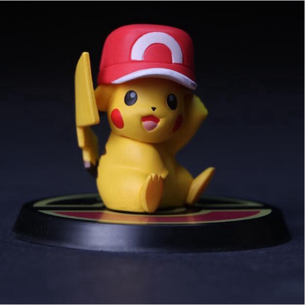 Bộ 6 mô hình nhân vật anime Pokemon Pikachu Mewtwo Charizard Venusaur Blastoise đồ chơi bằng PVC