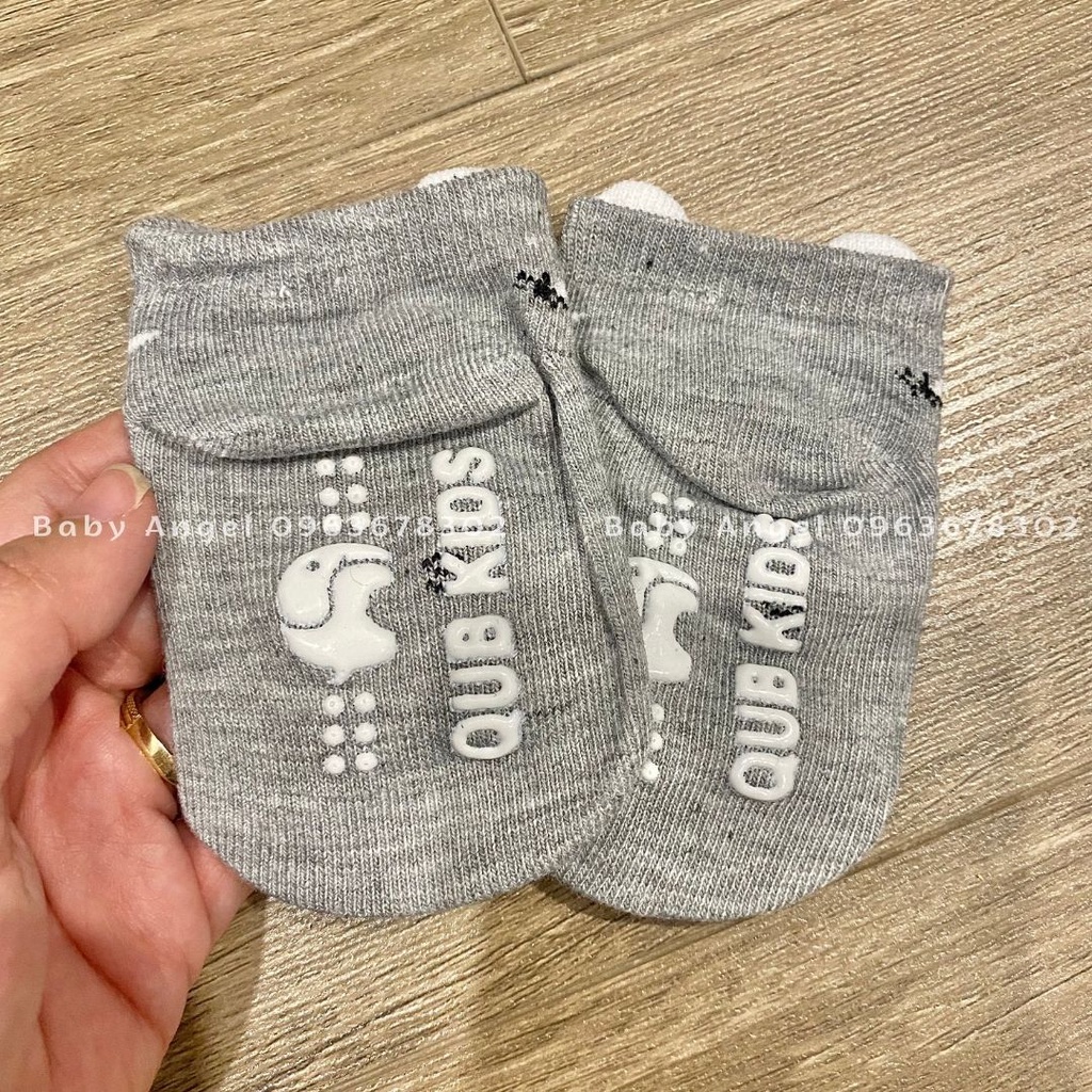 [𝑮𝑰𝑨́ 𝑯𝑼̉𝒀 𝑫𝑰𝑬̣̂𝑻] Set 5 tất bé sơ sinh Pony cao cấp, 100% cotton, đế chống trơn trượt, dễ thương cho bé